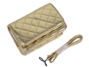 iSmart Trendy Soft Leather Case-Golden